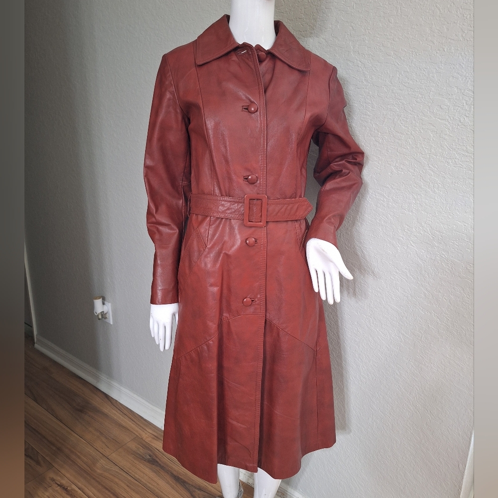 Kantex Leathers Vintage Long Coat!
